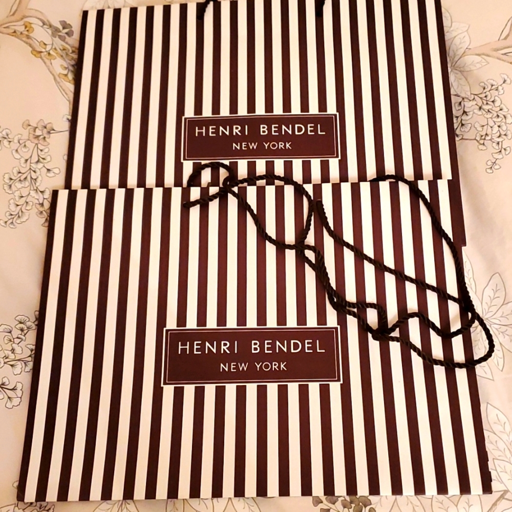 Henri Bendel shopping bags